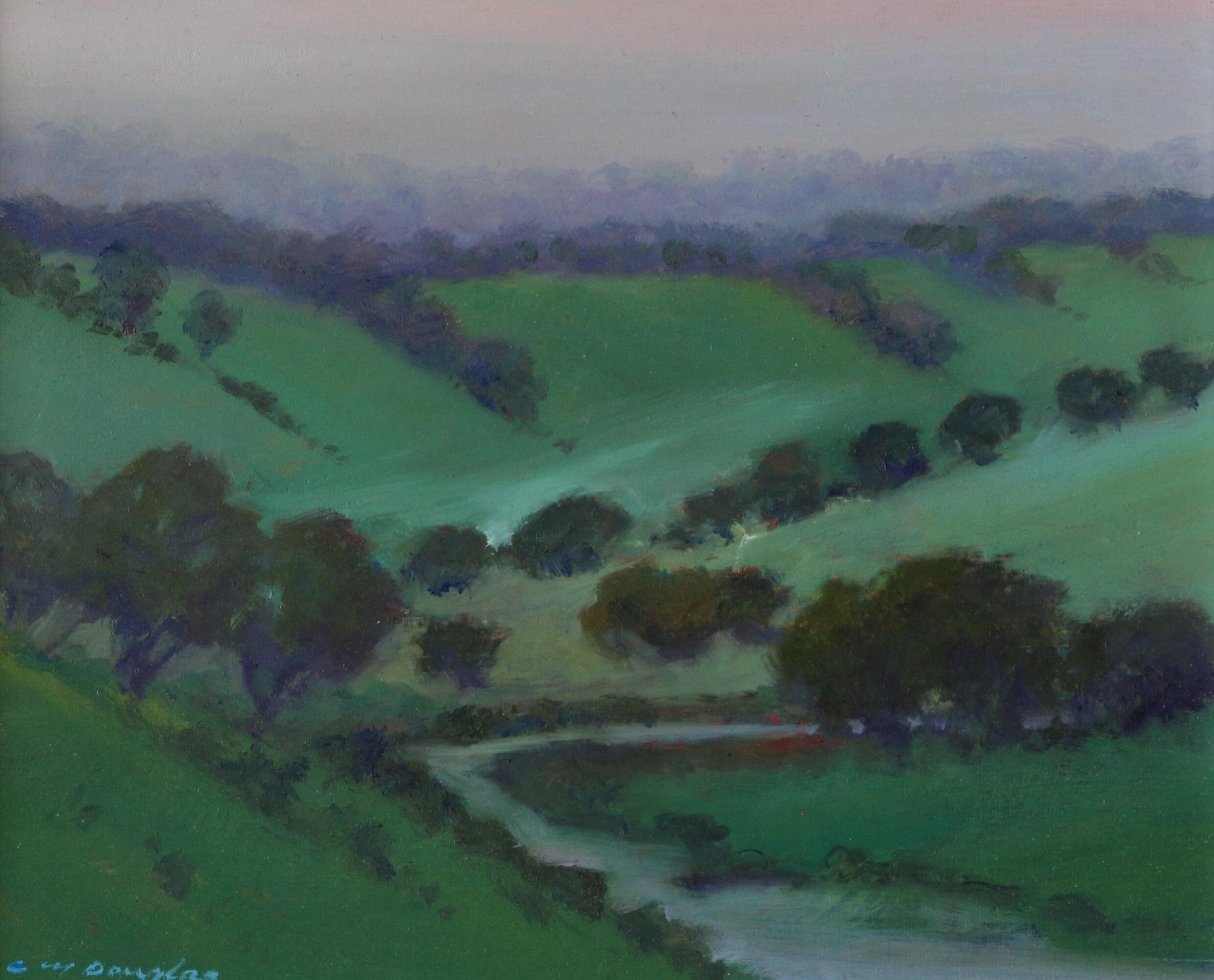 Gippsland Hills. (41h x 46w) $495