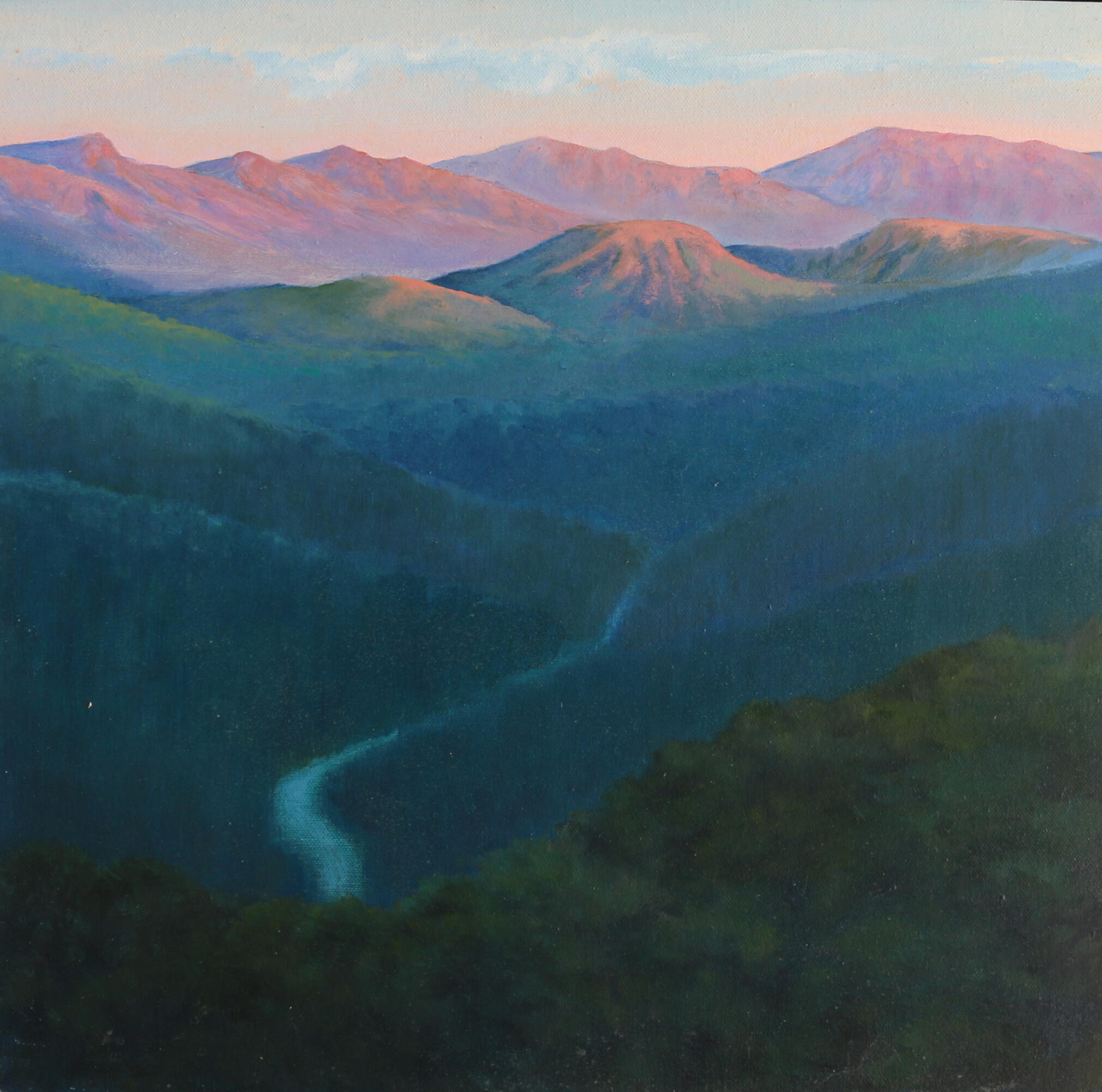 Valley Shadows Tas. (46h x 47w) $495