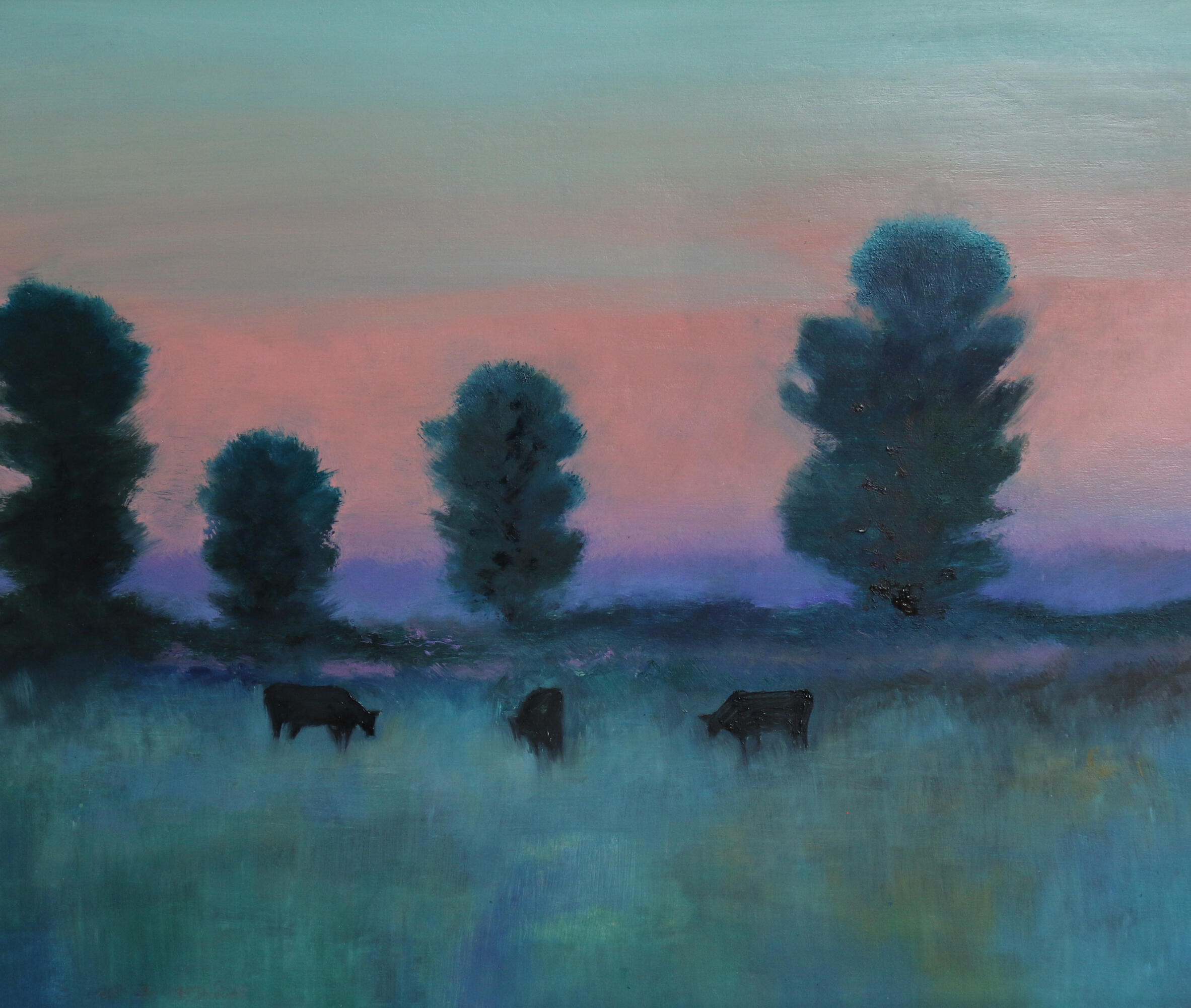 Country Dusk. (48h x 56w) $650