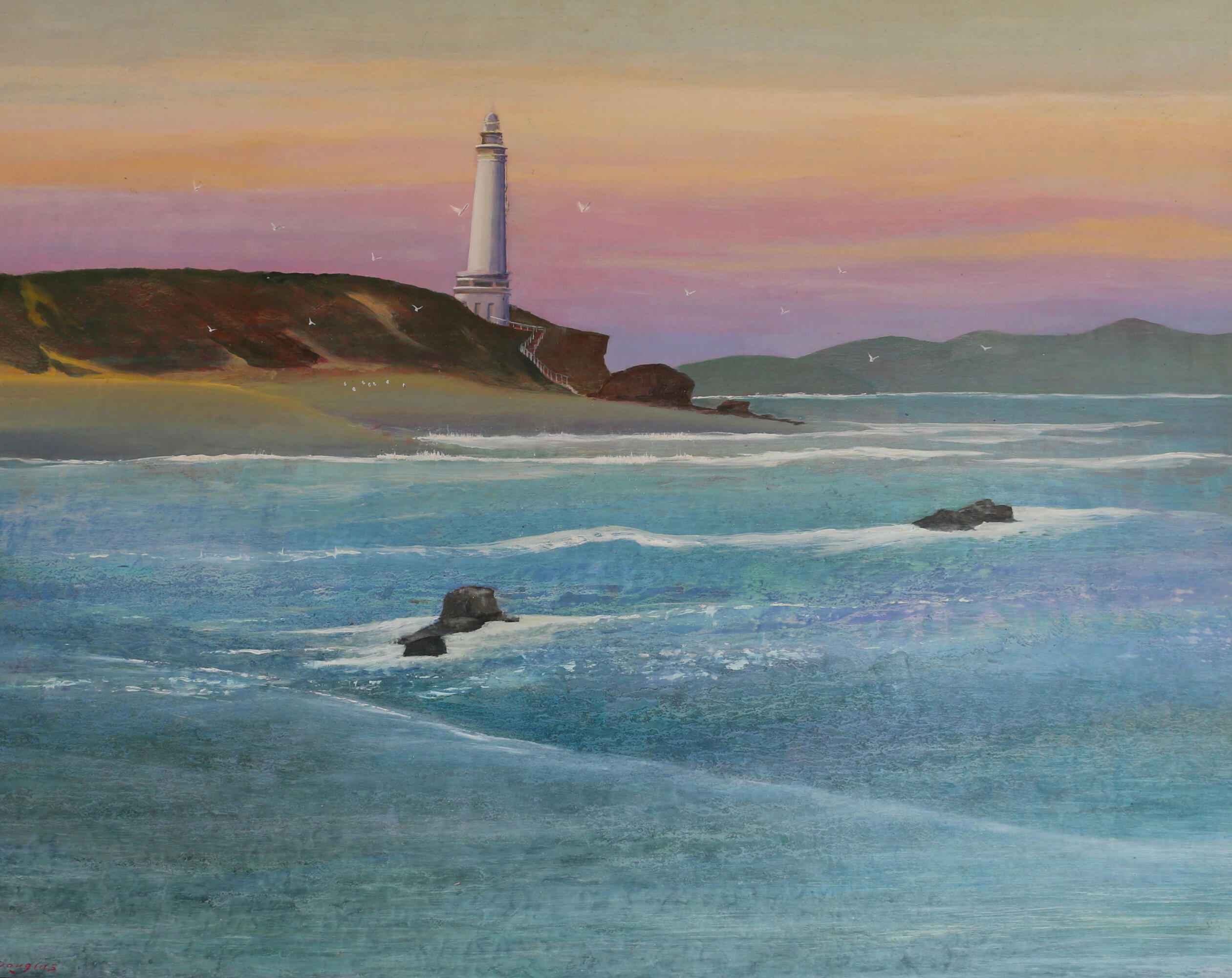 The Lighthouse Port Lonsdale (88h x 112w) $2100