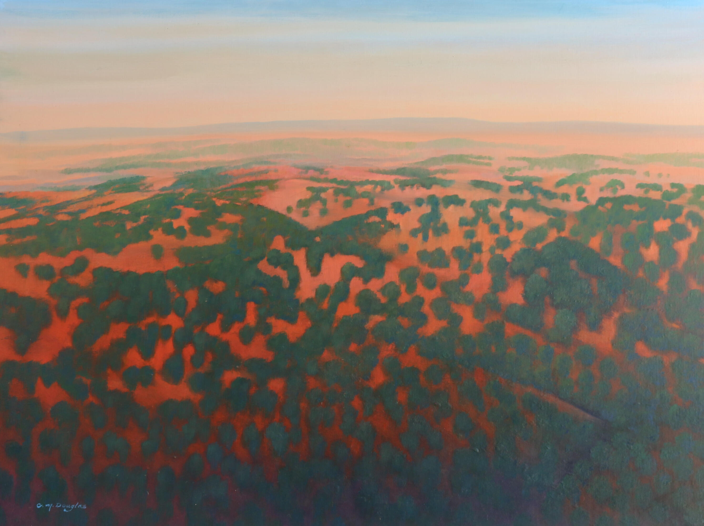 Gippsland Hills in Summer (87h x 117w) $2350