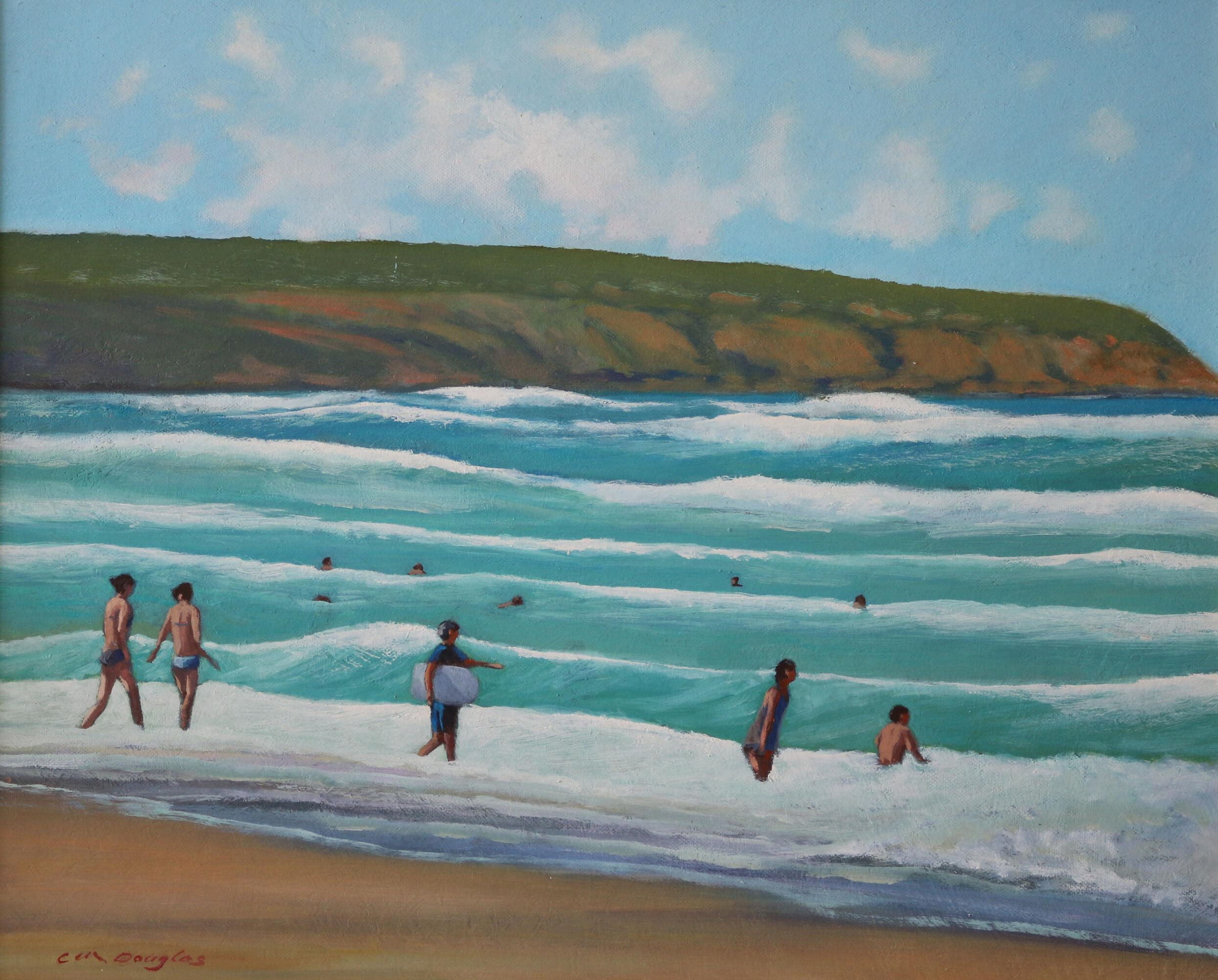Into the Surf Gunnamatta (44h x 47w) $750